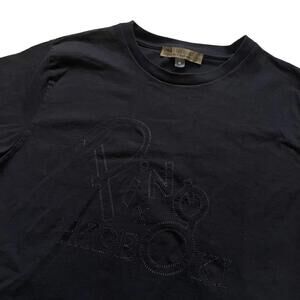 Ping x Hideoki T-Shirt Streetwear Quiet Luxury Golf Italy Black Men Size Medium